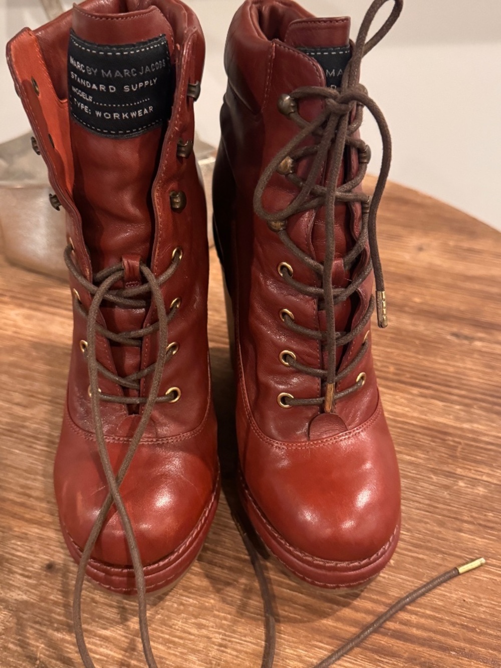 Marc by Marc Jacobs Wine Color Bootie